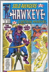Solo Avengers #2 (1988) Captain Marvel