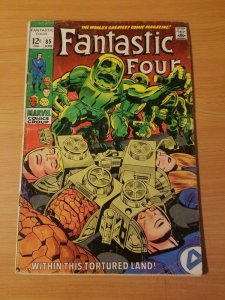 Fantastic Four #85 ~ VERY GOOD - FINE FN ~ (1969, Marvel Comics)