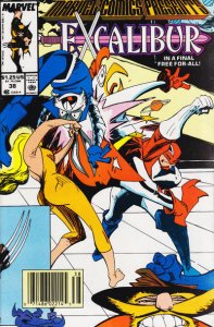 Marvel Comics Presents #38 (Newsstand) GD ; Marvel | low grade comic Excalibur