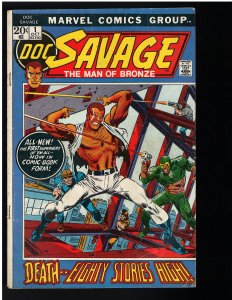 Doc Savage #1 (Marvel, 1972)