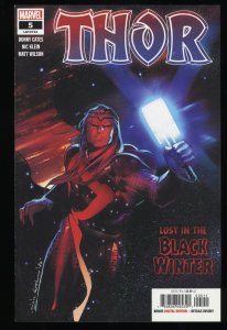 Thor (2020) #5 NM 9.4 1st Appearance Black Winter! Donny Cates Cover!