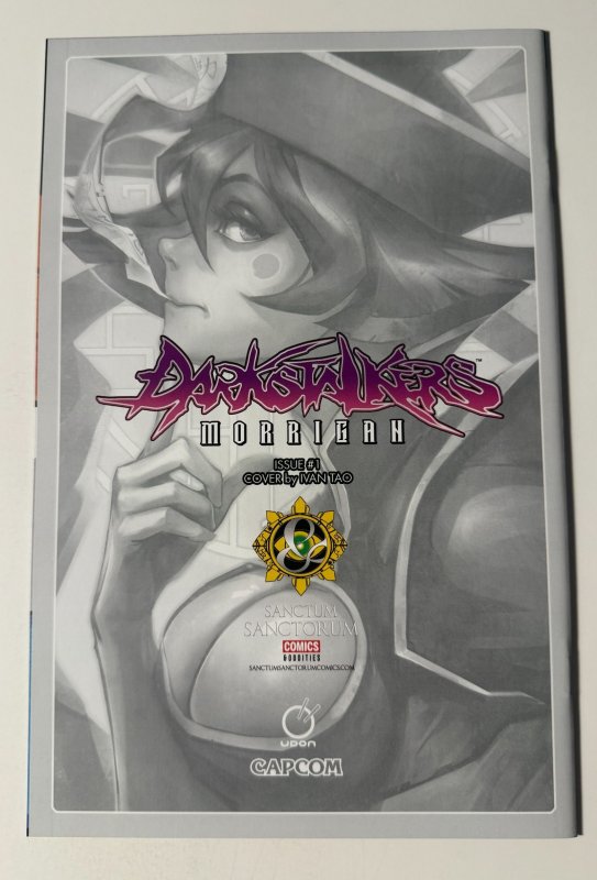 DarkStalkers: Morrigan #1 -VIRGIN Hsien-Ko Variant by Ivan Tao!