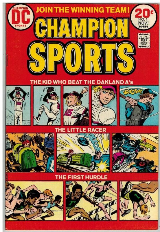 CHAMPION SPORTS (1973) 1 F-VF  Oakland A's  Nov. 1973