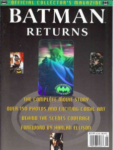 Batman Returns Official Collector's Magazine #1 FN ; Topps |