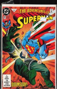 Adventures of Superman #497 (1992) Superman