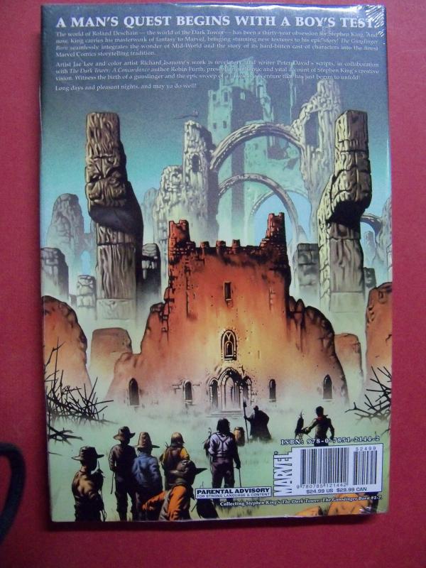 THE DARK TOWER, THE GUNSLINGER BORN FACTORY SEALED HARD COVER MARVEL 2008