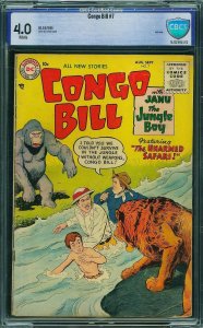 Congo Bill #7 (1955) CBCS 4.0 VG