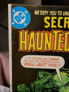 Secrets of Haunted House #26 Newstand Mikey's Friend. DC comics