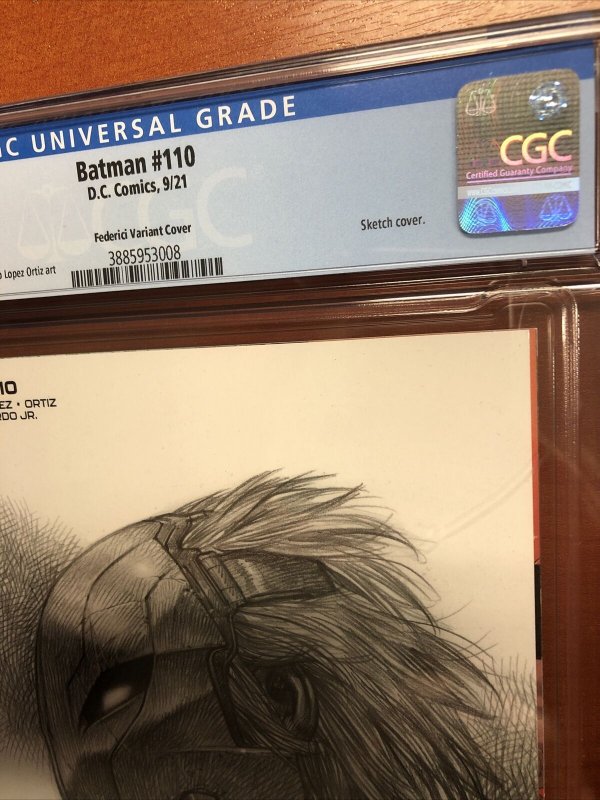 Batman #110 (CGC 9.8) (2021) Federici Variant Cover