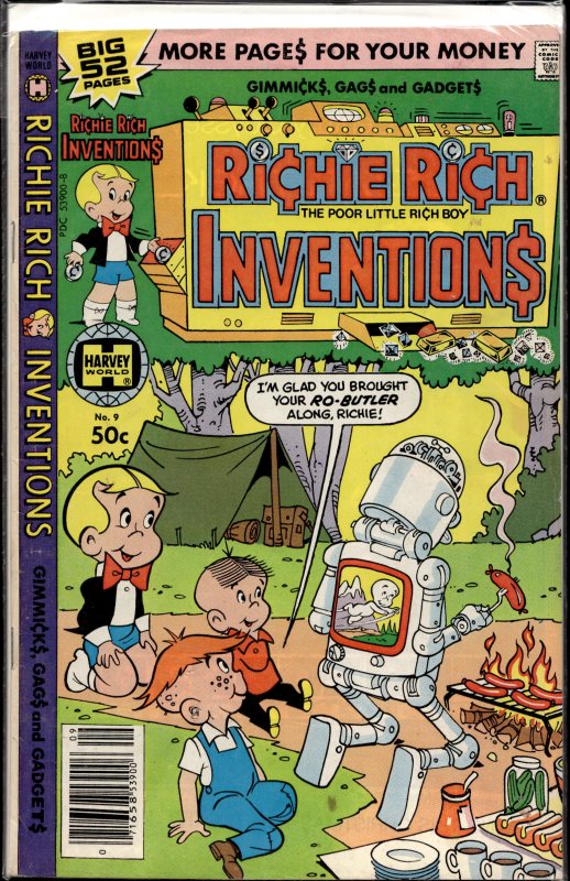 Richie Rich Inventions #9 (1979) Bascomb