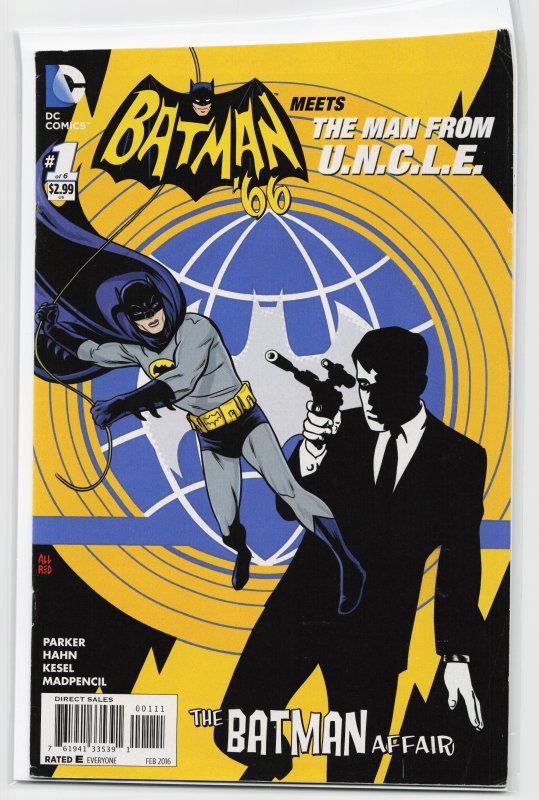 Batman '66 Meets the Man from U.N.C.L.E. #1 (2016) The Man from U.N.C.L.E.