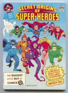 DC Special Blue Ribbon Digest #22 1982- ORIGINS SUPER-HEROES