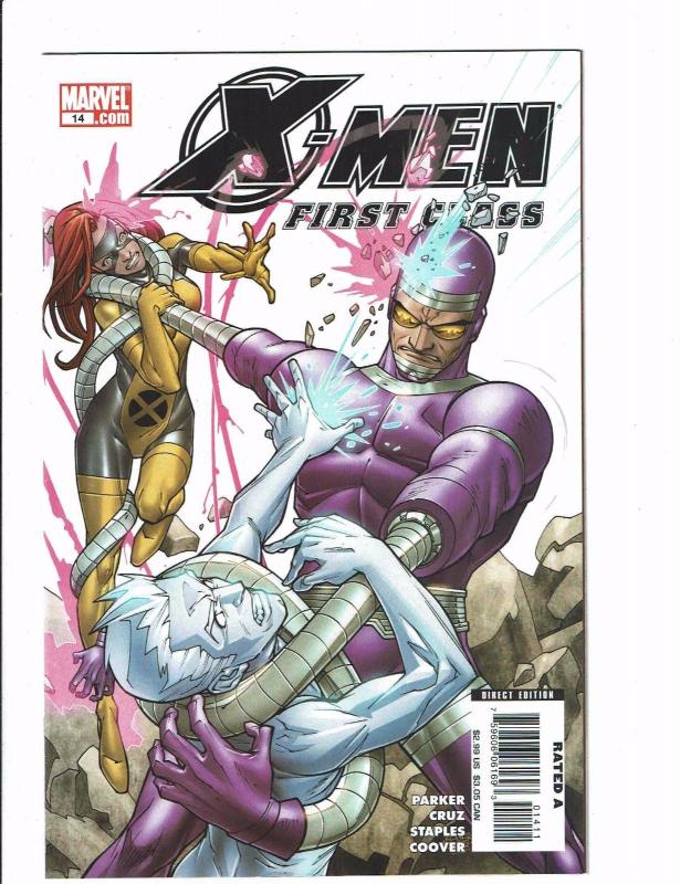 6 X-Men First Class Marvel Comic Books # 1 4 10 14 15 + # 1 Limited Series J123