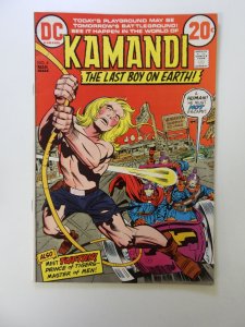 Kamandi, The Last Boy on Earth #4 (1973) FN+ condition stamp back cover