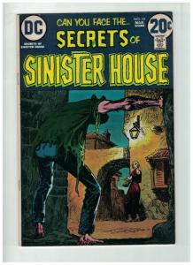 SECRETS OF SINISTER HOUSE 10 FINE March 1973