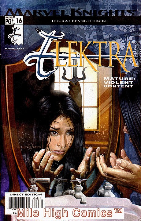 ELEKTRA  (2001 Series)  (MARVEL) #16 Very Fine Comics Book