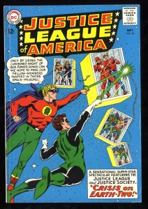 Justice League Of America #22 VG+ 4.5 Crisis on Infinite Earths 2!