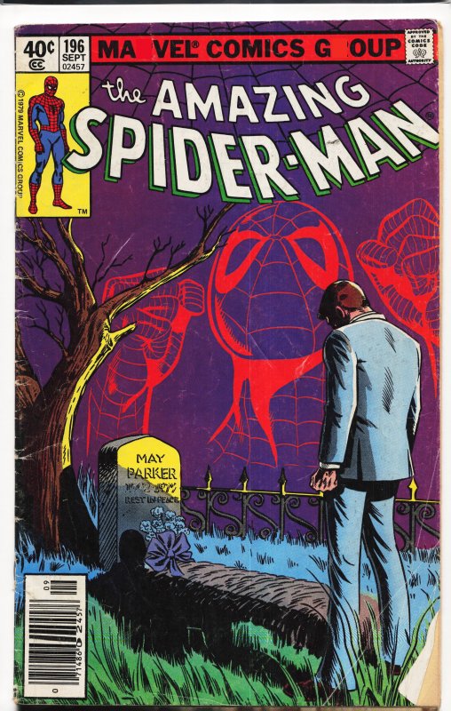 The Amazing Spider-Man #196 (1979) Spider-Man [Key Issue]