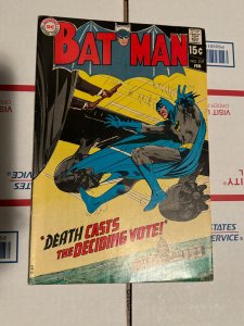 Batman #219 (1970)death casts a deciding vote Neal adams