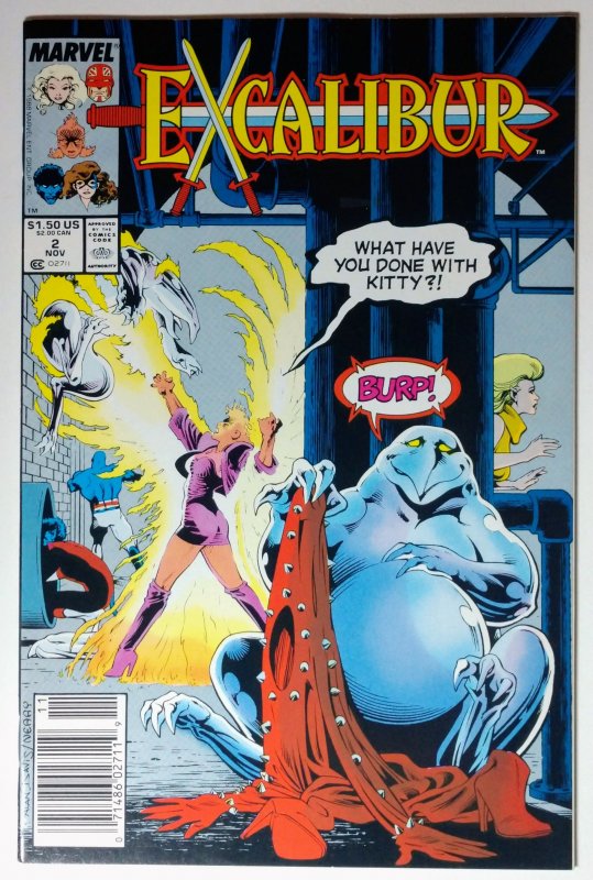 Excalibur #2 (1988) NEWSSTAND