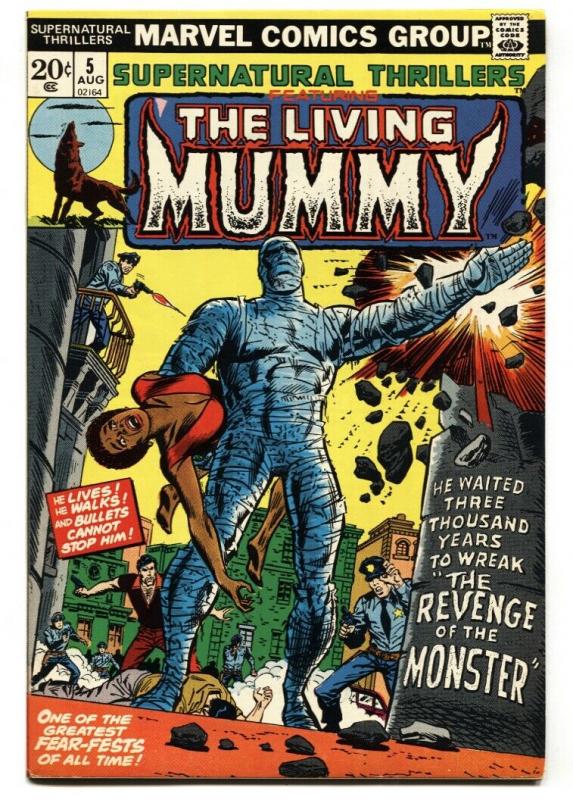 SUPERNATURAL THRILLERS #5-FIRST LIVING MUMMY vf/nm