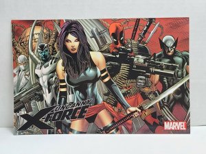 Uncanny X-Force 10 x 7 Small Poster 2010 Deadpool Dark Wolverine C2