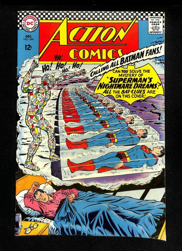 Action Comics #344 Superman's Nightmare Dreams!