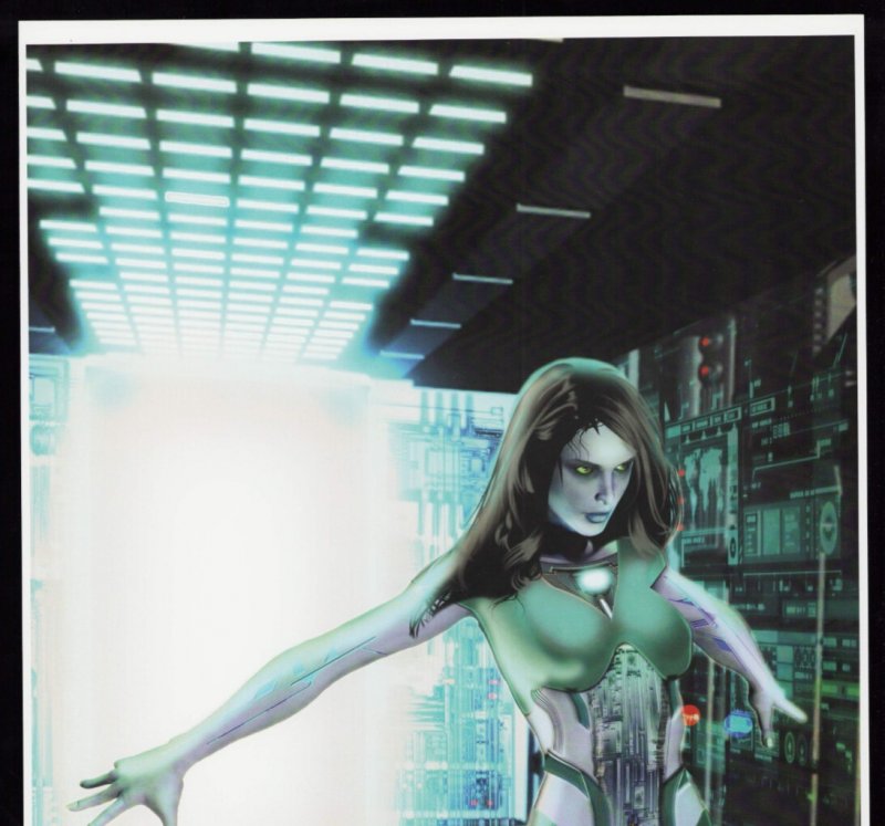 Emergence (2014) by Jeff Brennan. 11 x 17 3D Art Signed