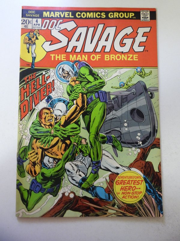 Doc Savage #4 (1973) FN/VF Condition