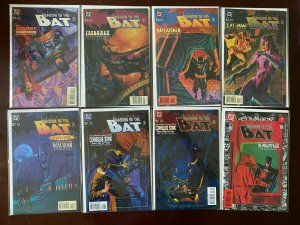Batman Shadow of the Bat lot from 0-49 missing 4 8.0 VF 1992-96