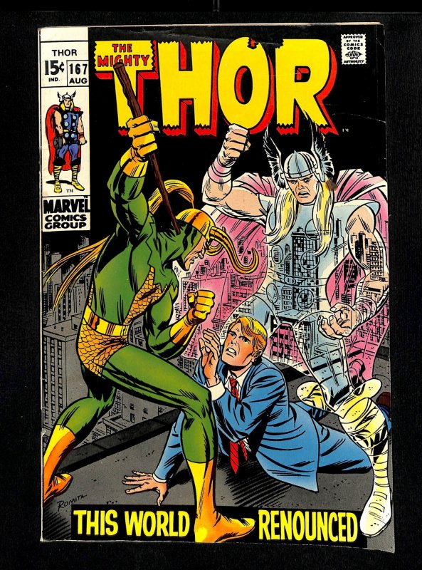 Thor #167 FN 6.0