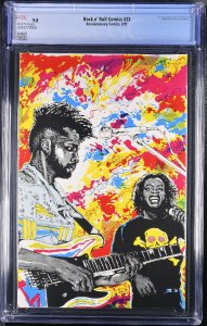 Rock N Roll Comics #23 CGC 9.8 1991-LIVING COLOUR-COMIC BOOK 4393770006