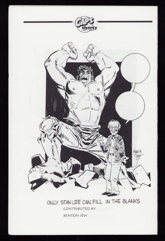 The Comic Art Professional Society Newsletter - Stan Lee Tribute (8.5) 2007