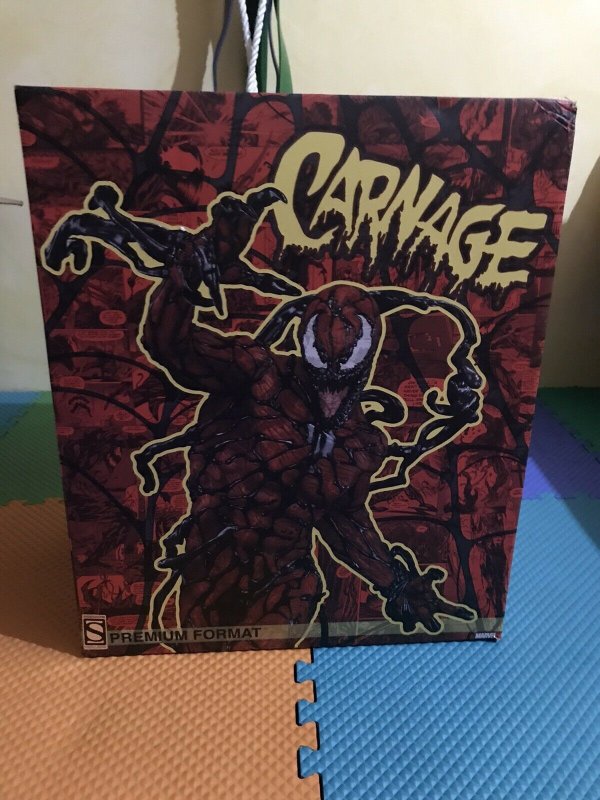 Sideshow Carnage Deluxe Format Figure Brand New/Sealed Limited Edition 