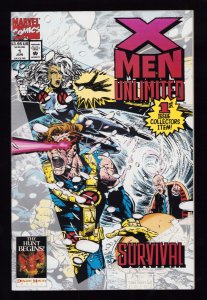 X-Men Unlimited #1 - Chris Bachalo Cover (7/7.5) 1993