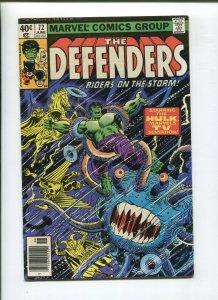 DEFENDERS #72 (8.0) RIDERS ON THE STORM! 1979