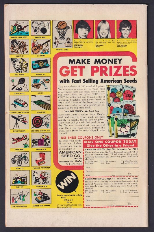 The Shadow 10 (1975) FN+ 6.0 Bronze Age DC Comics