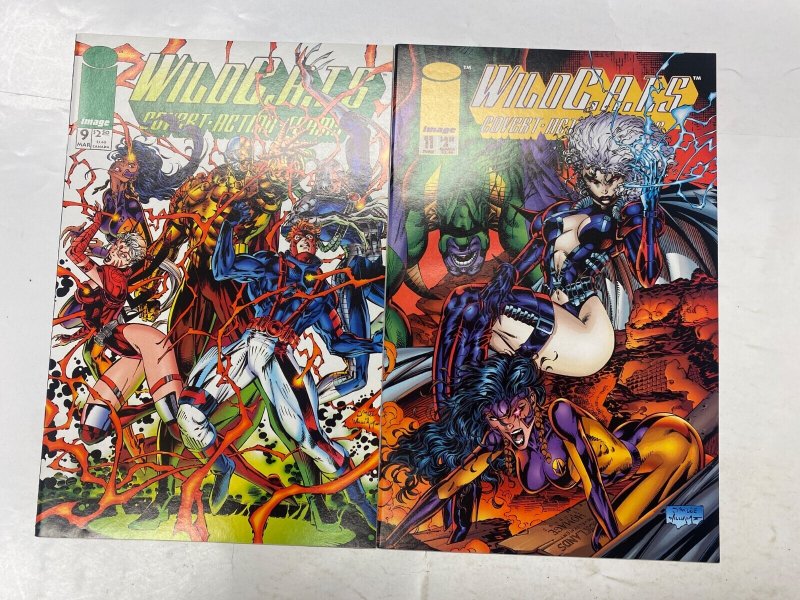 6 IMAGE comic book WILDCATS #9 11 13 Tribe #2 Mantra #6 7 39 KM42