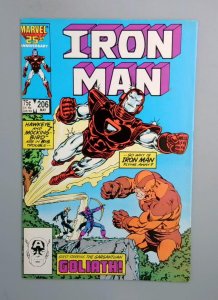 Iron Man #206, VF Goliath, Marvel Comics, May 1986 JR1 Copy2