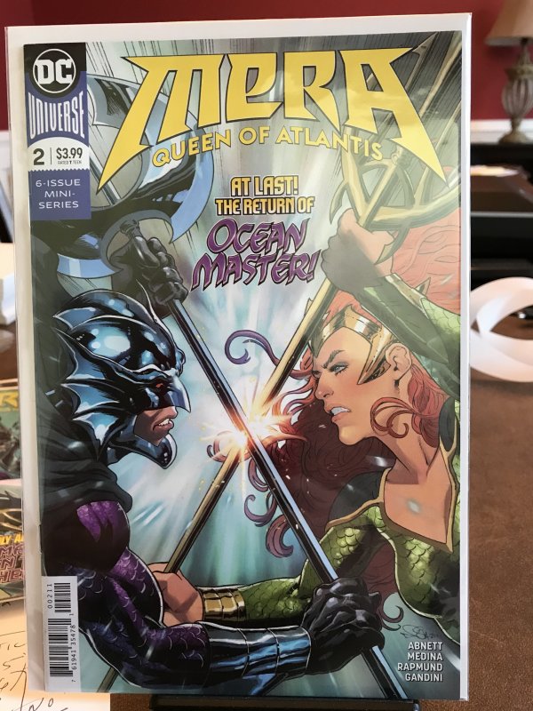 Mera: Queen of Atlantis  Complete Set. 1,2,3,4,5,6  Nicola Scott Covers!  2018