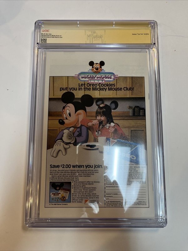 Detective Comics Batman (1987) # 576 (CGC 9.6 SS) Signed By Todd McFarlane!