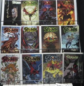 SPAWN 40 ISSUE FUN-BAG! 40 books, VF-NM! McFarlane! Capullo! Angela! Violator!