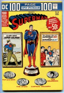 DC 100-PAGE SUPER SPECTACULAR #18-comic book-SUPERMAN-1973 HOURMAN