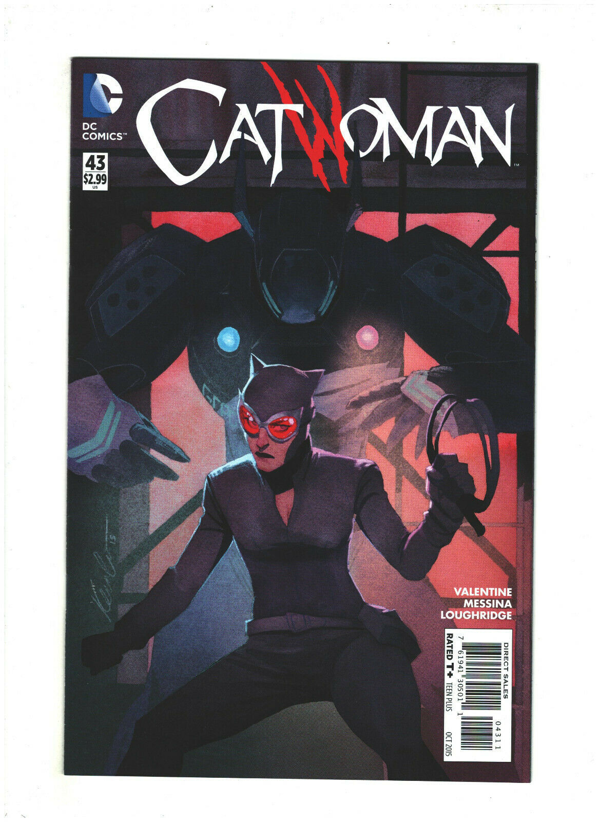 Catwoman #43 NM- 9.2 DC Comics 2015 New 52 Batman app. | Comic Books ...