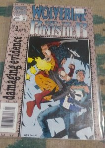 WOLVERINE AND THE PUNISHER #1  2008  MARVEL  PT 1 DAMAGING EVIDENCE