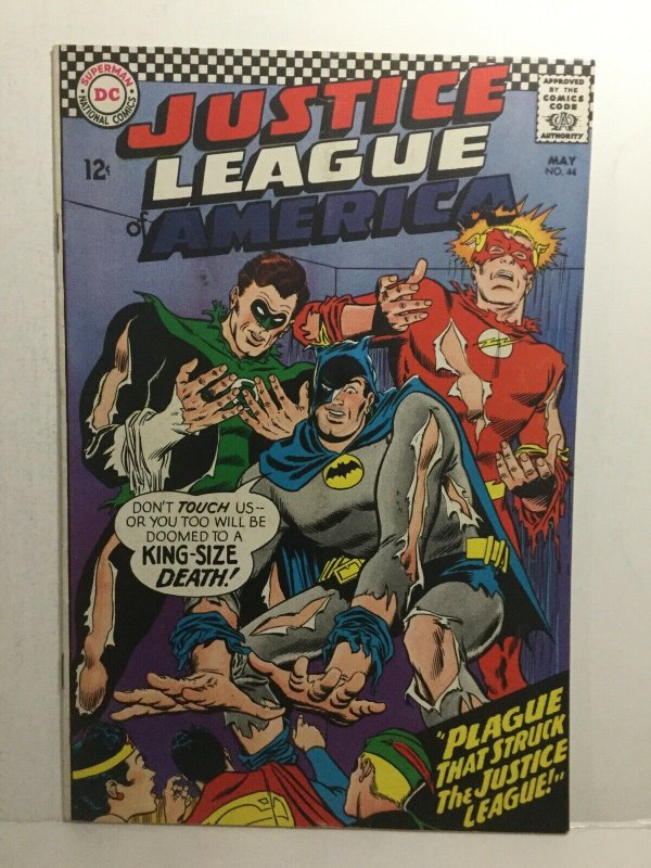 Justice League Of America 44 Vg Very Good 4.0 Subscription Fold DC Comics