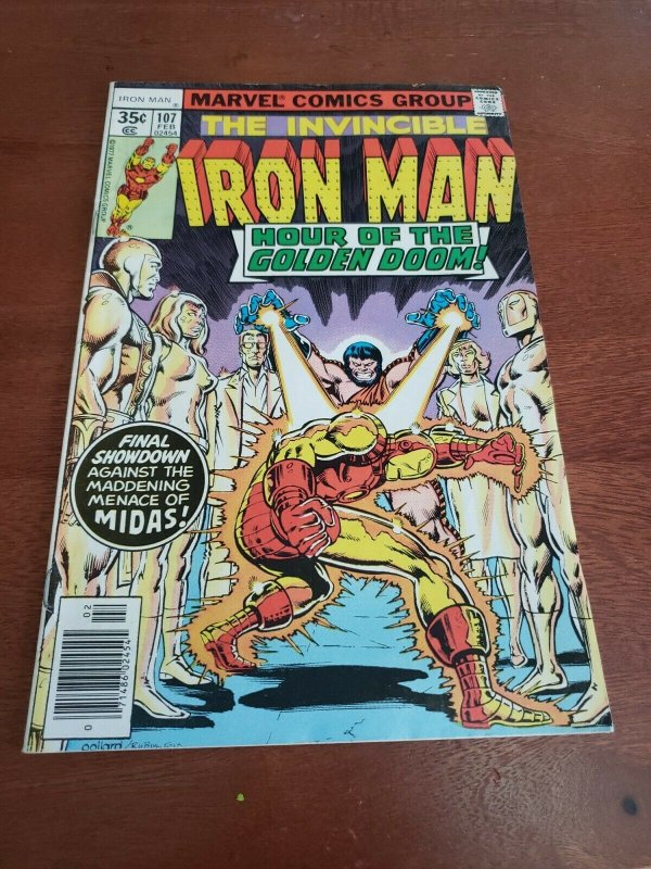 ?INVINCIBLE IRON MAN LOT 107?  White Pages!!