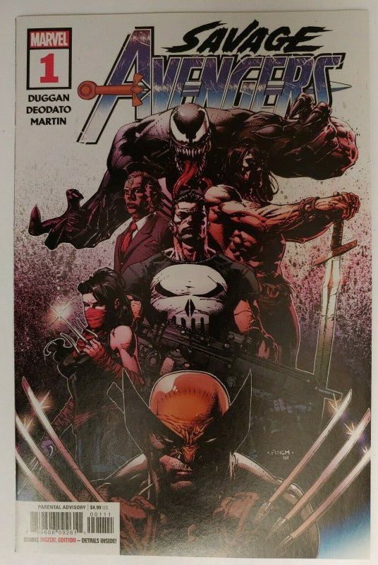 SAVAGE AVENGERS #1 1ST PRINT DAVID FINCH COVER A  Marvel 2019 NM! Venom, Conan +