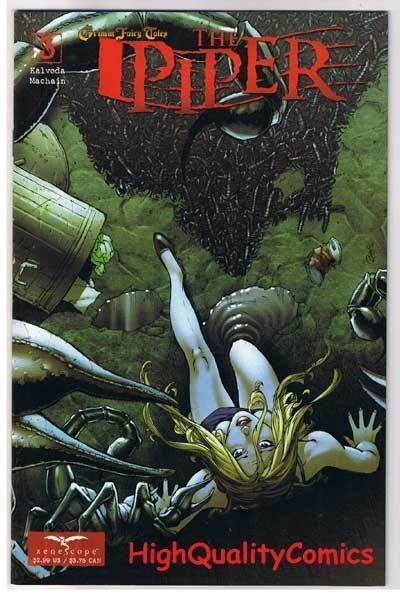 The PIPER #3, NM+, Grimm fairy tales, Scorpions, 2008, more GFT in store