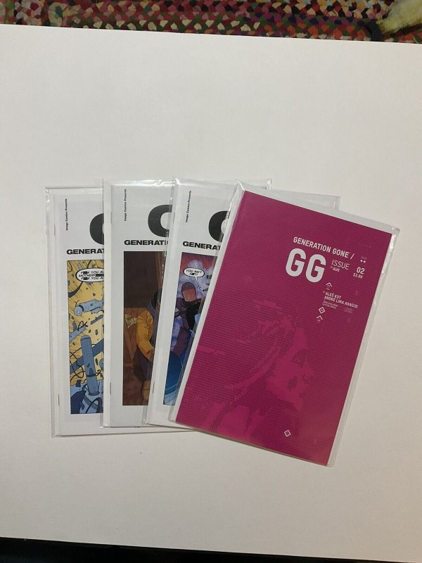 Generation Fone 2 3 4 5 Lot run set Near Mint Nm Image 